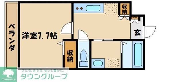 エスグランデの物件間取画像